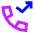 Missed Call Icon from Sharp Neon - Free Set