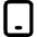 Mobile Phone Icon from Micro Line Set