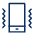Mobile Phone Vibration Icon from Cyber Line - Free Set