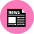 Newspaper Icon from Kameleon Pop - Free Set