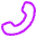 Phone Icon from Plump Neon - Free Set