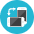 Smartphone Rotate Icon from Kameleon Colors - Free Set