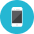 Smartphone Icon from Kameleon Colors - Free Set
