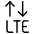 Cellular Network Lte Icon from Ultimate Light - Free Set