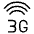 Cellular Network Wifi 3g Icon from Ultimate Light - Free Set