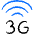 Cellular Network Wifi 3g Icon from Freehand Duotone - Free Set