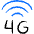 Cellular Network Wifi 4g Icon from Freehand Duotone - Free Set