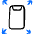 Expand Smartphone Icon from Freehand Duotone - Free Set