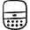 Mobile Phone Blackberry 2 Icon from Freehand Line - Free Set