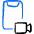 Mobilephone Action Camera Icon from Freehand Duotone - Free Set