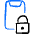 Mobilephone Action Lock Icon from Freehand Duotone - Free Set