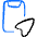 Mobilephone Action Navigation Map Icon from Freehand Duotone - Free Set
