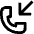 Phone Action Call Recieve Icon from Nova Line - Free Set