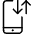 Phone Action Data Transfer 1 Icon from Ultimate Light - Free Set