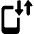 Phone Action Data Transfer 1 Icon from Ultimate Bold - Free Set