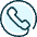 Phone Circle Icon from Ultimate Duotone - Free Set