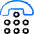 Phone Dial Icon from Freehand Duotone - Free Set