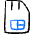 Sim Card Icon from Freehand Duotone - Free Set
