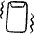 Vibrate Smartphone Icon from Freehand - Free Set