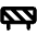 Barricade Bold Icon from Phosphor Bold Set