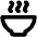 Bowl Steam Bold Icon from Phosphor Bold Set