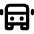 Bus Bold Icon from Phosphor Bold Set