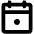 Calendar Dot Bold Icon from Phosphor Bold Set
