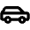 Car Profile Bold Icon from Phosphor Bold Set