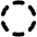 Circle Dashed Bold Icon from Phosphor Bold Set