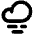 Cloud Fog Bold Icon from Phosphor Bold Set
