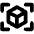 Cube Focus Bold Icon from Phosphor Bold Set