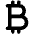 Currency Btc Bold Icon from Phosphor Bold Set | Free Download as SVG Vector and Transparent PNG | Streamline icons