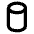 Cylinder Bold Icon from Phosphor Bold Set