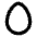 Download free Egg Bold PNG, SVG vector icon from Phosphor Bold set.