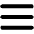 List Bold Icon from Phosphor Bold Set