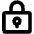 Lock Key Bold Icon from Phosphor Bold Set