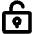 Lock Key Open Bold Icon from Phosphor Bold Set | Free Download as SVG Vector and Transparent PNG | Streamline icons