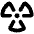 Radioactive Bold Icon from Phosphor Bold Set