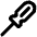 Screwdriver Bold Icon from Phosphor Bold Set