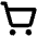 Shopping Cart Simple Bold Icon from Phosphor Bold Set