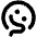 Smiley Melting Bold Icon from Phosphor Bold Set