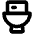 Toilet Bold Icon from Phosphor Bold Set