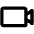 Video Camera Bold Icon from Phosphor Bold Set | Free Download as SVG Vector and Transparent PNG | Streamline icons