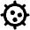 Virus Bold Icon from Phosphor Bold Set