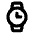 Watch Bold Icon from Phosphor Bold Set