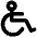 Wheelchair Bold icon - Free transparent PNG, SVG. No sign up needed.