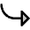 Arrow Bend Down Right Duotone Icon from Phosphor Duotone Set