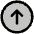 Arrow Circle Up Duotone Icon from Phosphor Duotone Set