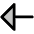 Arrow Left Duotone Icon from Phosphor Duotone Set