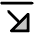 Arrow Line Down Right Duotone Icon from Phosphor Duotone Set